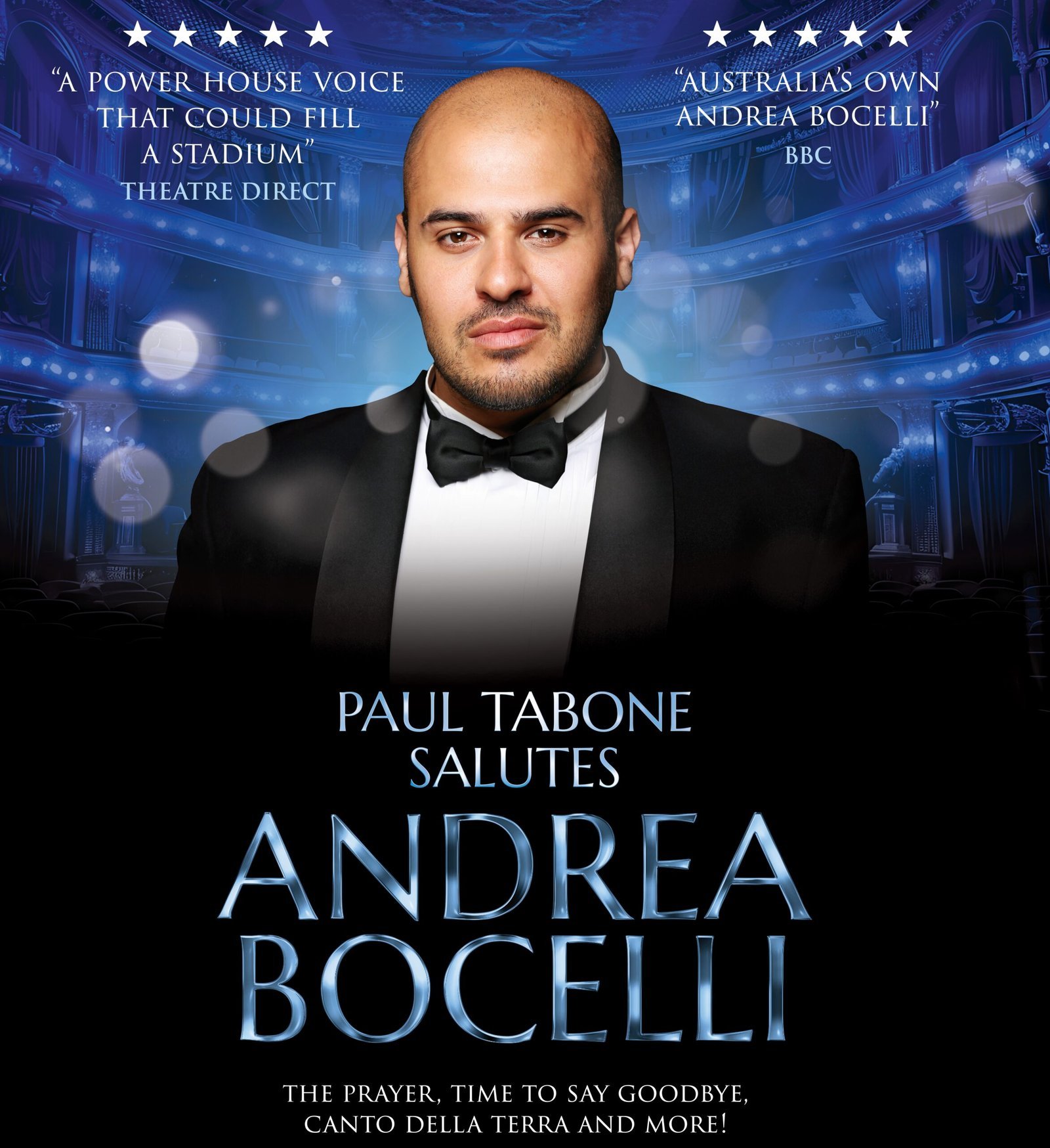 Paul Tabone Salutes Andrea Bocelli
